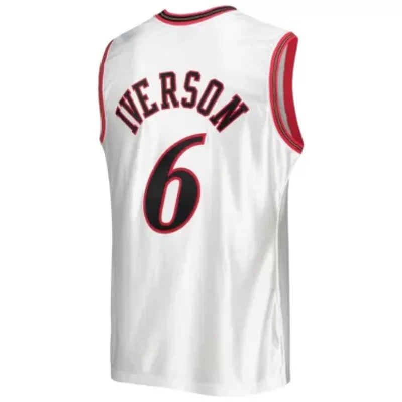 NBA Allen Iverson Eastern Conference Hardwood Classics 2002 All-Star Game Authentic Jersey