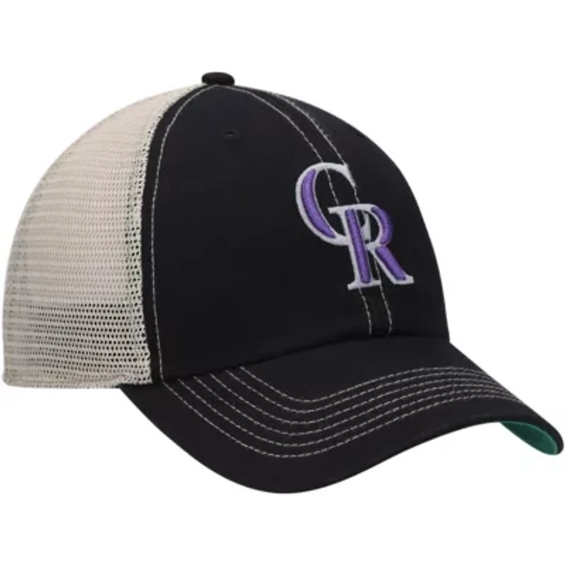 MLB Colorado Rockies Trawler Clean Up Trucker Snapback Hat