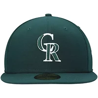 MLB Colorado Rockies Logo 59FIFTY Fitted Hat