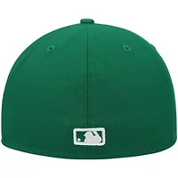 MLB Kelly Miami Marlins Logo 59FIFTY Fitted Hat
