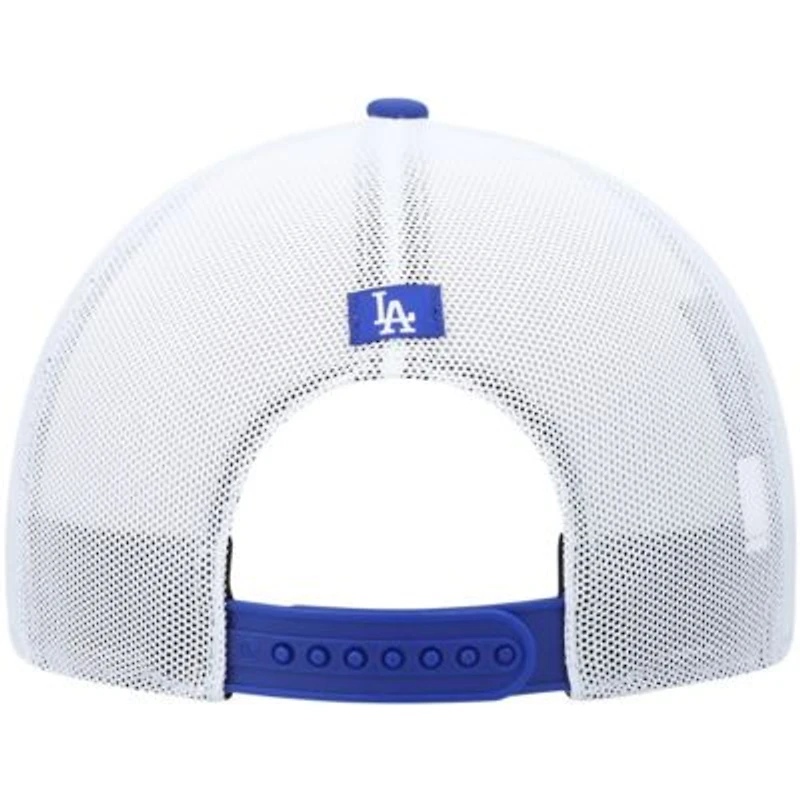 MLB Royal/White Los Angeles Dodgers Burden Trucker Snapback Hat