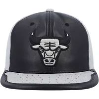 NBA Black/Gray Chicago Bulls Day One Snapback Hat