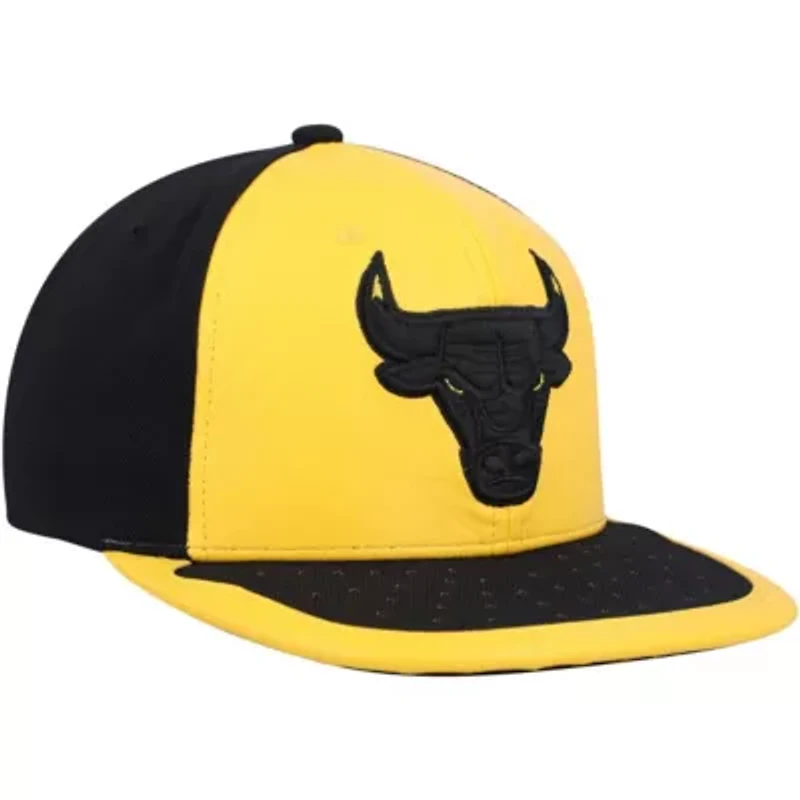 NBA Yellow/Black Chicago Bulls Day One Snapback Hat