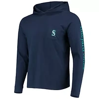 MLB Vineyard Vines Seattle Mariners Long Sleeve Hoodie T-Shirt