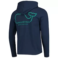 MLB Vineyard Vines Seattle Mariners Long Sleeve Hoodie T-Shirt