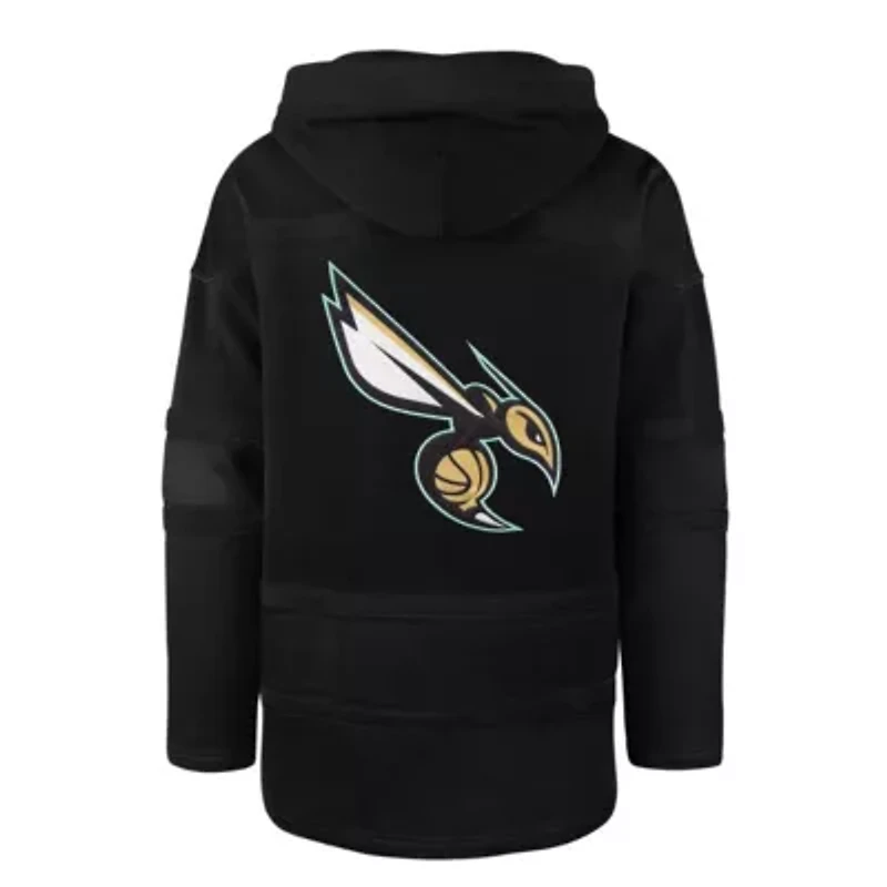 NBA Charlotte Hornets 2022/23 Pregame MVP Lacer Pullover Hoodie - City Edition