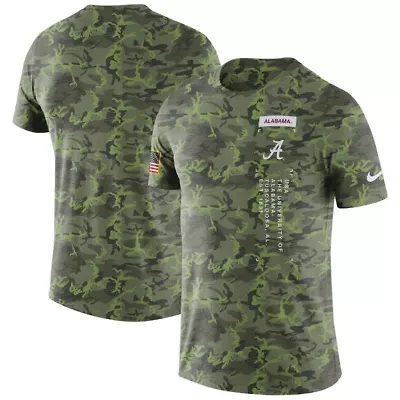 Alabama Crimson Tide NCAA Nike Military Dri-FIT T-Shirt