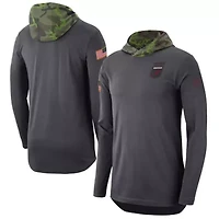 Alabama Crimson Tide NCAA Nike Military Long Sleeve Hoodie T-Shirt