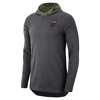 Alabama Crimson Tide NCAA Nike Military Long Sleeve Hoodie T-Shirt