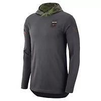 NCAA Nike Texas Longhorns Military Long Sleeve Hoodie T-Shirt