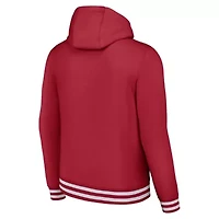 NCAA Nike Oklahoma Sooners Distressed Sketch Retro Fitted Pullover Hoodie