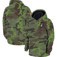 NCAA Nike Ohio State Buckeyes Hoodie Full-Snap Jacket
