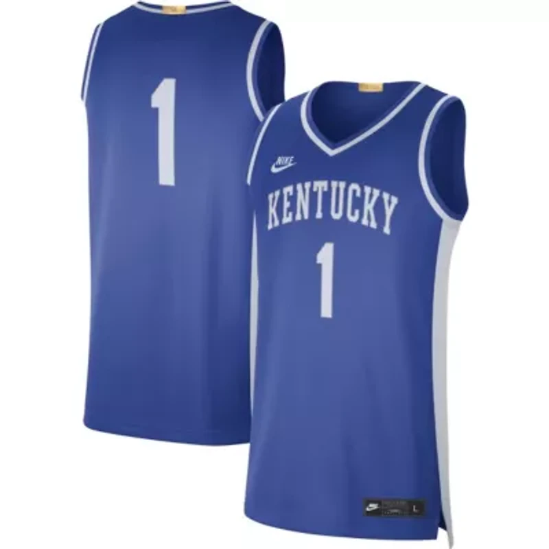 NCAA Nike #1 Kentucky Wildcats Limited Retro Jersey