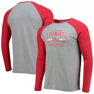 MiLB Lansing Lugnuts Long Sleeve Baseball T-Shirt