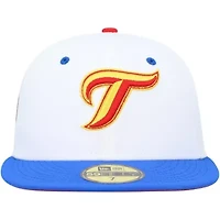 Toronto Blue Jays MLB White/Royal 30th Anniversary Cherry Lolli 59FIFTY Fitted Hat