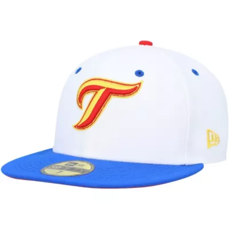 Toronto Blue Jays MLB White/Royal 30th Anniversary Cherry Lolli 59FIFTY Fitted Hat