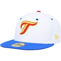 Toronto Blue Jays MLB White/Royal 30th Anniversary Cherry Lolli 59FIFTY Fitted Hat