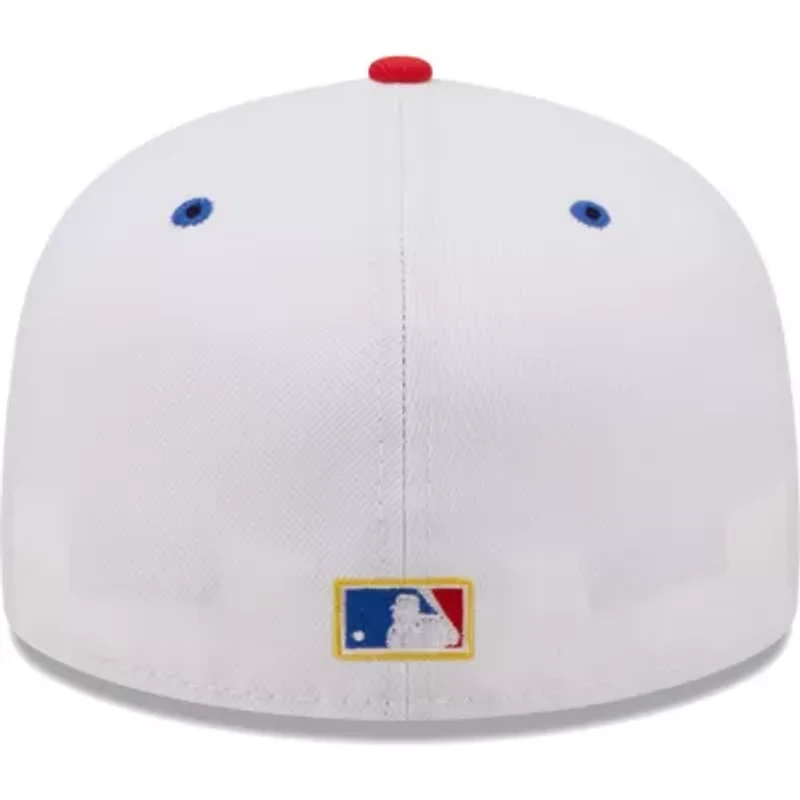 MLB White/Royal Los Angeles Dodgers 75th World Series Cherry Lolli 59FIFTY Fitted Hat