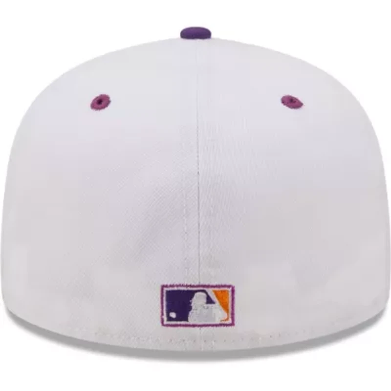 MLB White/Purple New York Yankees 2000 World Series Grape Lolli 59FIFTY Fitted Hat