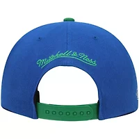 NBA Blue/Green Dallas Mavericks Hardwood Classics Snapback Hat