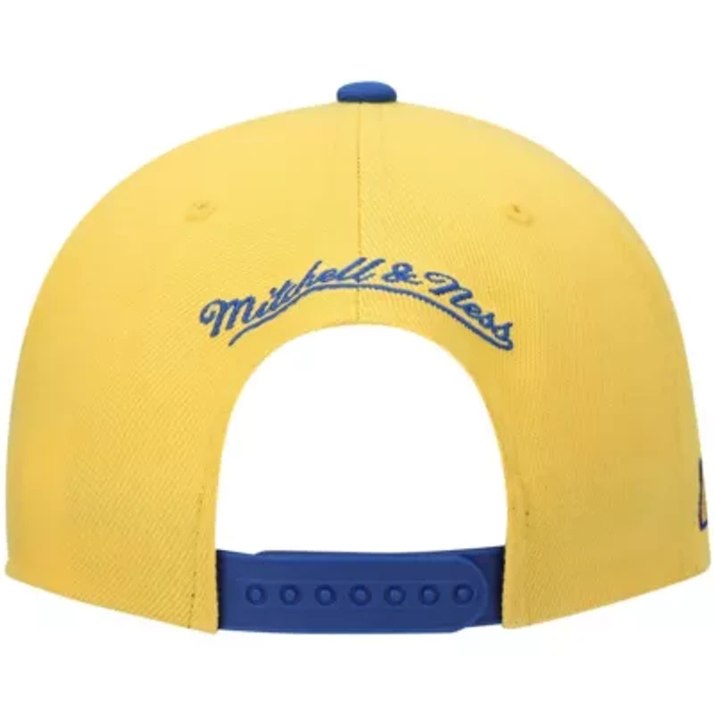 NBA Gold/Royal Denver Nuggets Hardwood Classics Snapback Hat