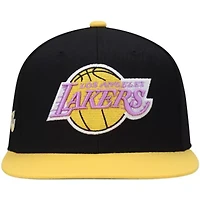 NBA Black/Gold Los Angeles Lakers Hardwood Classics Snapback Hat