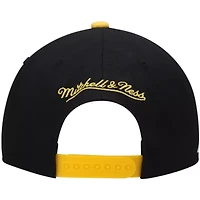 NBA Black/Gold Los Angeles Lakers Hardwood Classics Snapback Hat