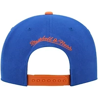 NBA Blue/Orange New York Knicks Hardwood Classics Snapback Hat