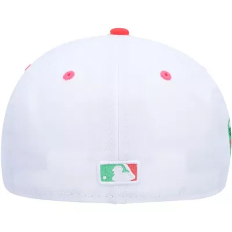 MLB White/Green Los Angeles Dodgers Watermelon Lolli 59FIFTY Fitted Hat