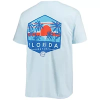 NCAA Light Florida Gators Landscape Shield T-Shirt