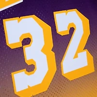 NBA Magic Johnson Los Angeles Lakers 1984/85 Hardwood Classics Fadeaway Swingman Player Jersey