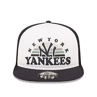 MLB White/Navy New York Yankees Gradient Golfer 9FIFTY Snapback Hat