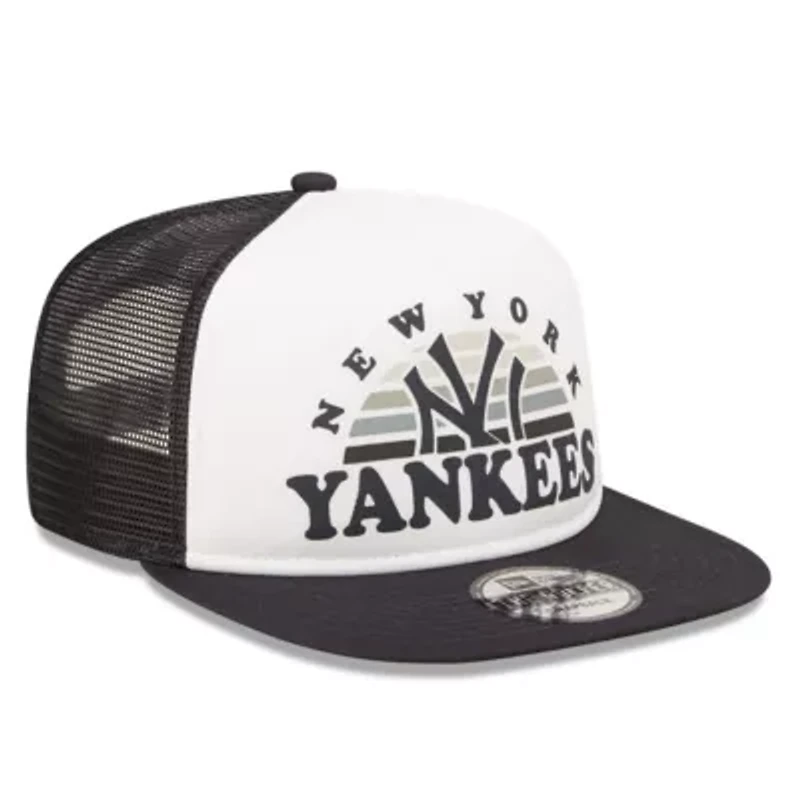 MLB White/Navy New York Yankees Gradient Golfer 9FIFTY Snapback Hat