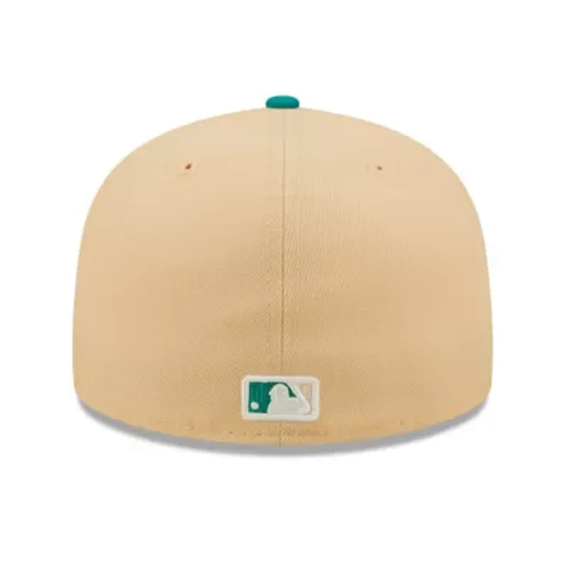 MLB Natural/Teal San Francisco Giants Mango Forest 59FIFTY fitted hat