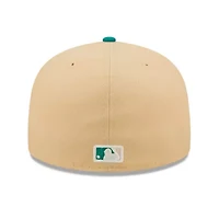 MLB Natural/Teal San Francisco Giants Mango Forest 59FIFTY fitted hat