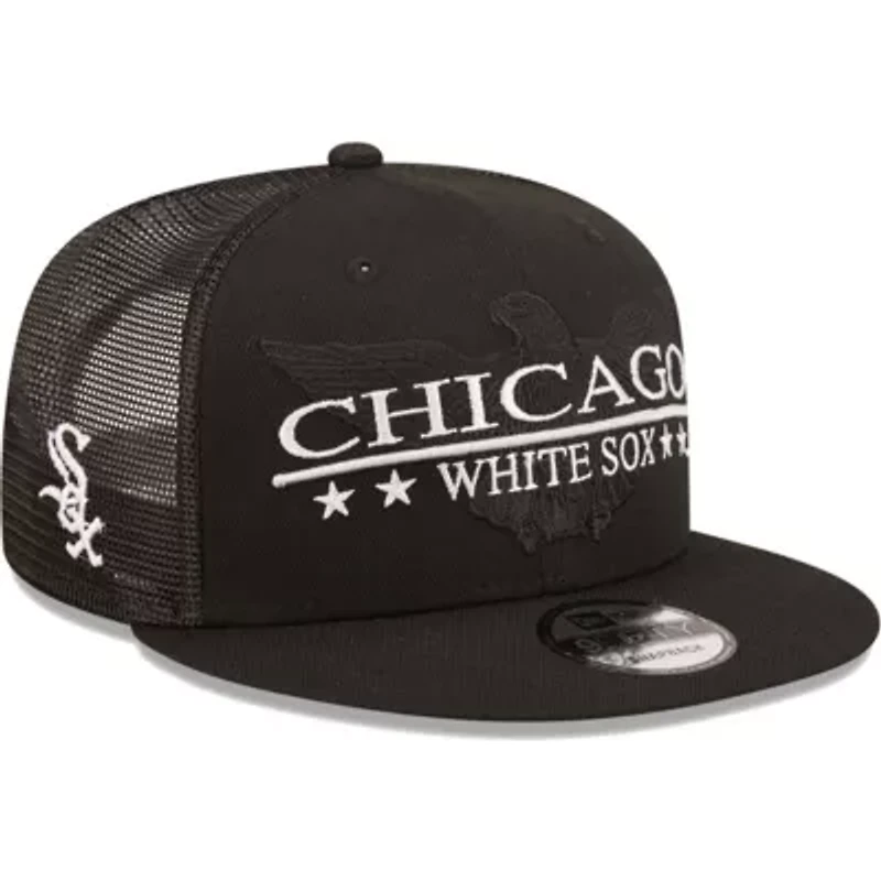 Chicago White Sox MLB Chicago Sox Patriot Trucker 9FIFTY Snapback Hat