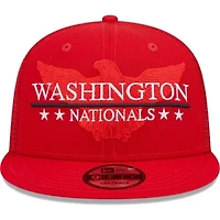 MLB Washington Nationals Patriot Trucker 9FIFTY Snapback Hat