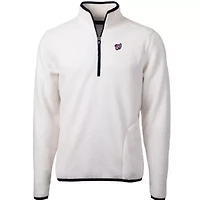 MLB Washington Nationals Cascade Eco Sherpa Fleece Quarter-Zip Pullover Jacket