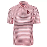 MLB St. Louis Cardinals Virtue Eco Pique Stripe Recycled Polo