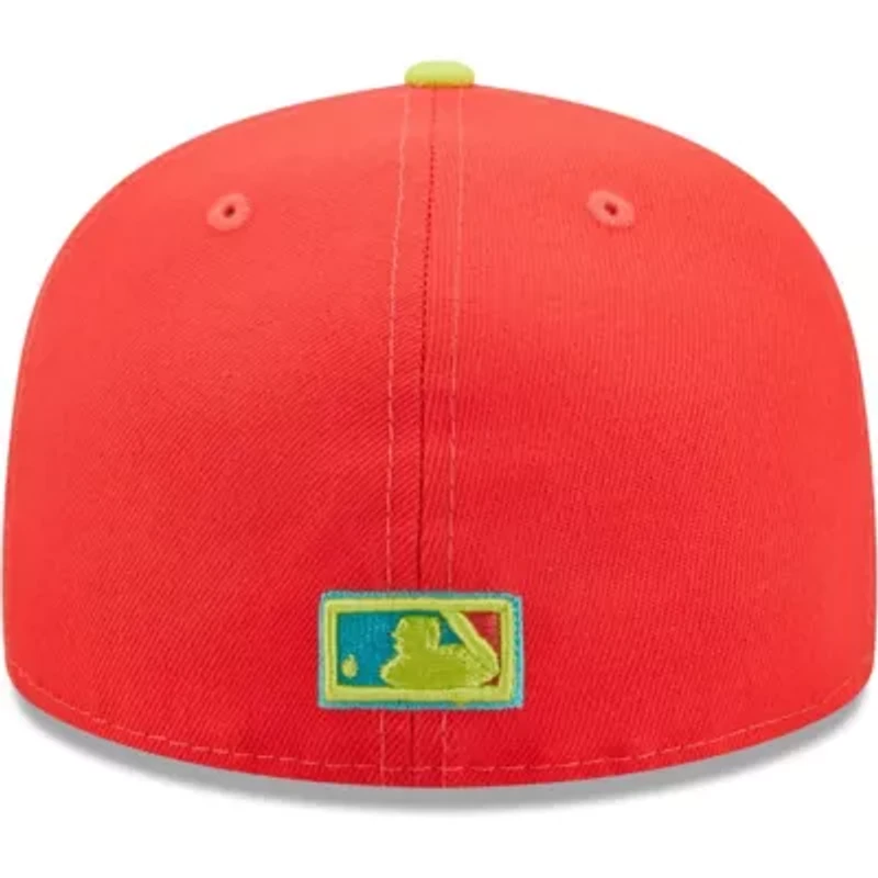 Chicago White Sox MLB Red/Neon Lava Highlighter Combo 59FIFTY Fitted Hat