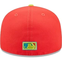Chicago White Sox MLB Red/Neon Lava Highlighter Combo 59FIFTY Fitted Hat