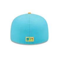 Boston Red Sox MLB Blue/Orange Vice Highlighter 59FIFTY Fitted Hat