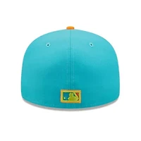 MLB Blue/Orange Los Angeles Dodgers Vice Highlighter 59FIFTY Fitted Hat