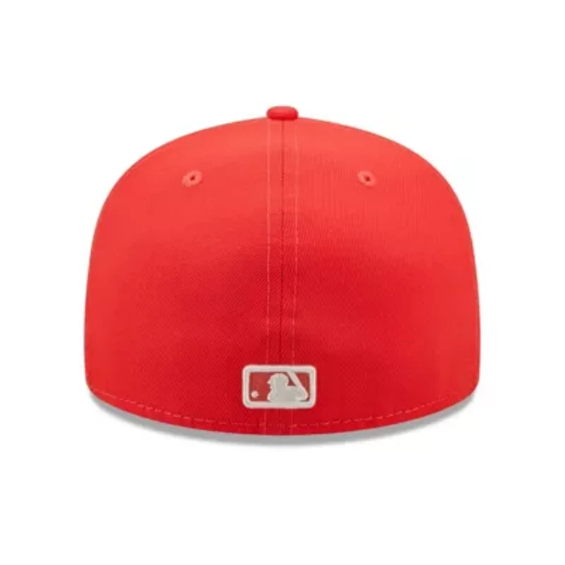 MLB Chicago Cubs Lava Highlighter Logo 59FIFTY Fitted Hat