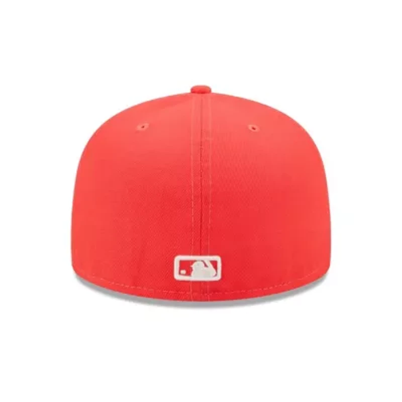 Oakland Athletics MLB Lava Highlighter Logo 59FIFTY Fitted Hat
