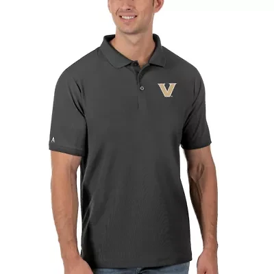 NCAA Vanderbilt Commodores Legacy Pique Polo