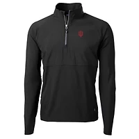 NCAA Indiana Hoosiers Adapt Eco Knit Hybrid Recycled Quarter-Zip Pullover Top