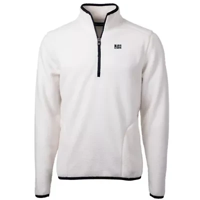 NCAA Jackson State Tigers Team Logo Cascade Eco Sherpa Fleece Quarter-Zip Pullover Jacket