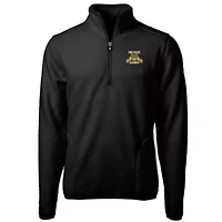 NC A&T Aggies NCAA North Carolina Team Logo Cascade Eco Sherpa Fleece Quarter-Zip Pullover Jacket