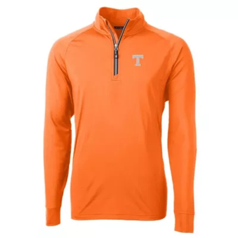 NCAA Tennessee Volunteers Adapt Eco Knit Stretch Recycled Quarter-Zip Pullover Top